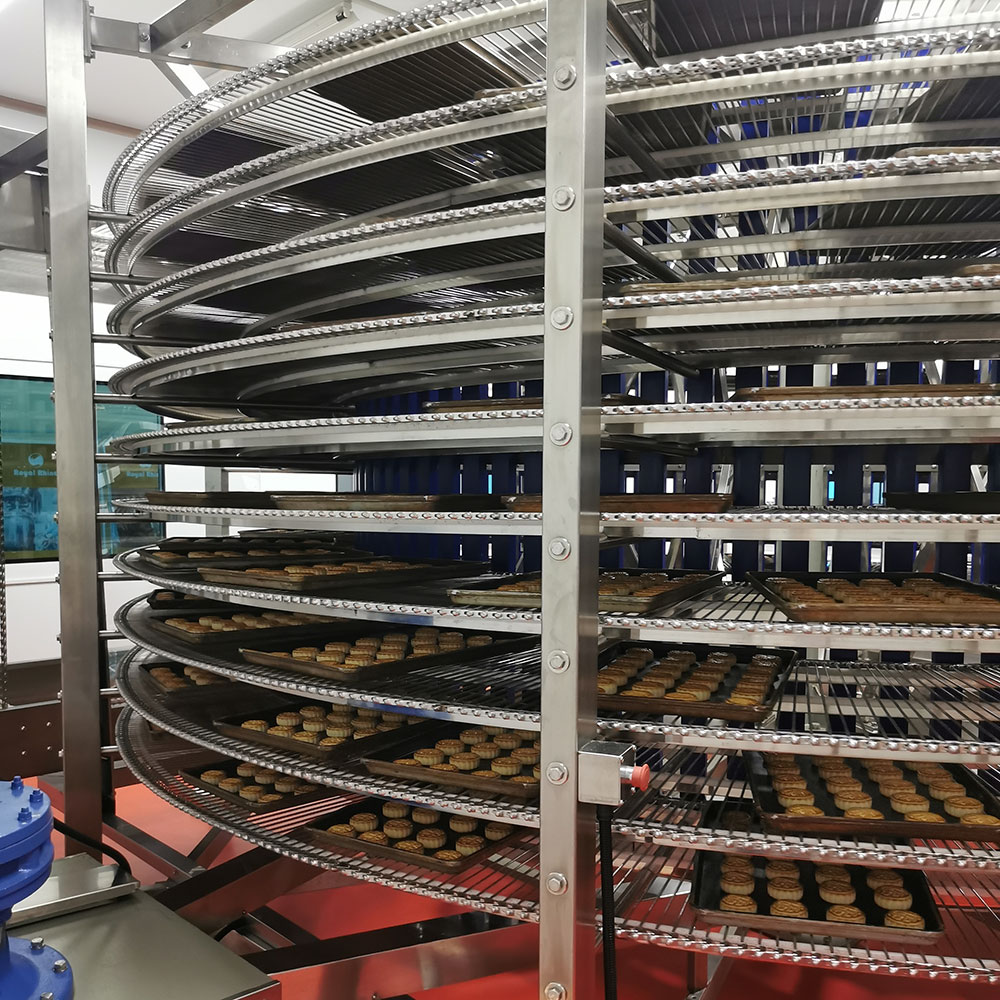 Bread Cooling Spiral Conveyor