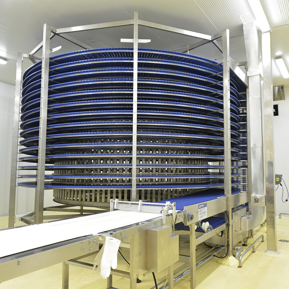 Bread Cooling Spiral Conveyor